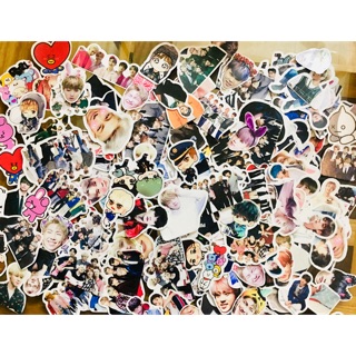 Sticker BTS có đề can bóc dán 30-60 cái