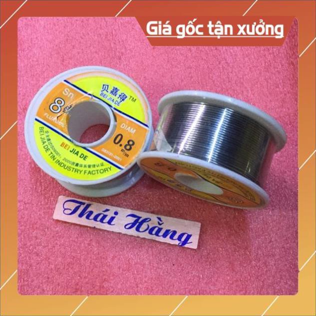 [FreeShip<3] Thiếc hàn BEIJADE (0.8 mm) giá cho 2 cuộn [ShopUyTín]