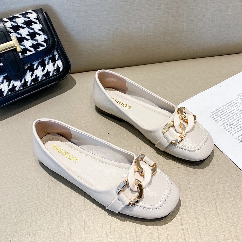 (S129) Giầy búp bê nữ đế dẻo tag xích vòng (mã 029-búp bê) | BigBuy360 - bigbuy360.vn