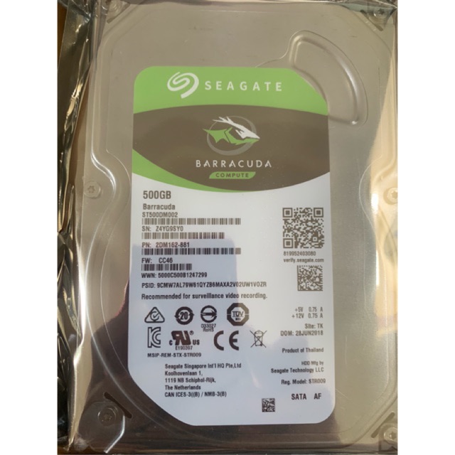 Ổ cứng gắn trong Seagate 500gb sata 3