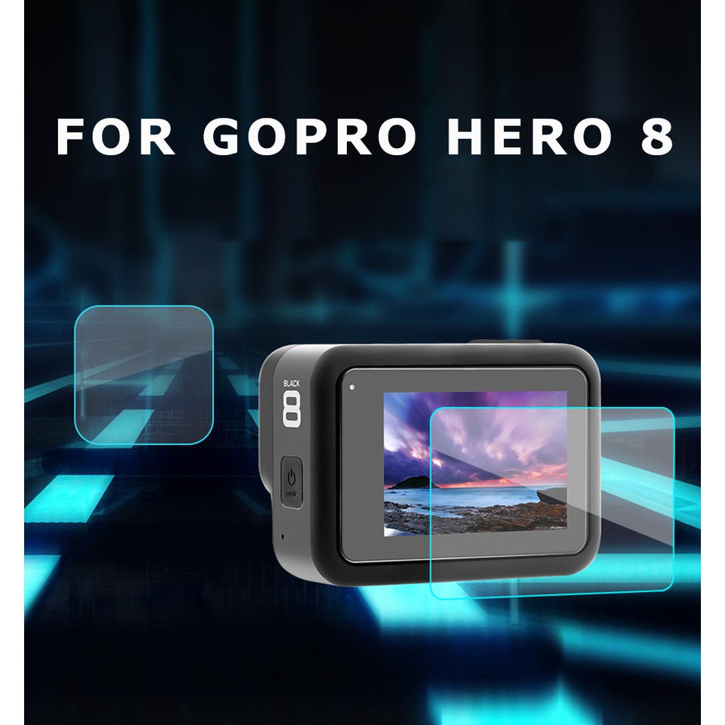 [ GOPRO HERO 8 ] Dán lens GOPRO HERO 8 trước sau