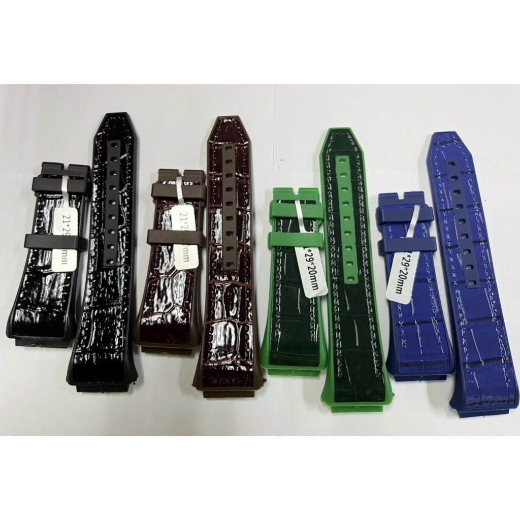 Dây da cao su dành cho đồng hồ franck muller v32 QZ / V45 SC