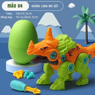 Đồ chơi thông minh giáo dục sớm cho trẻ em khủng long lắp ráp mô hình sáng tạo  KL00