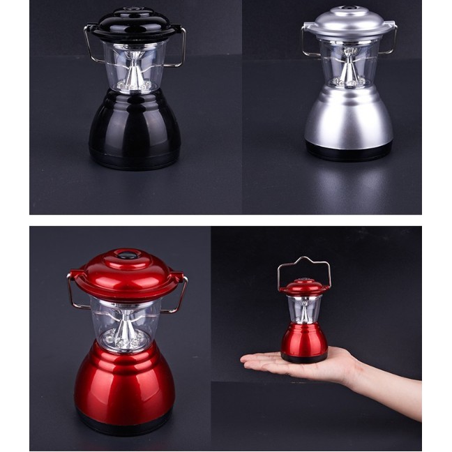 ĐÈN LỒNG NGOÀI TRỜI ĐÈN BÀN  CẦM TAY 6  LED TIÊT KIÊM NĂNG LƯỢNG THẾ HỆ MỚI (TẶNG KÈM PIN)