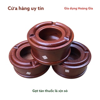 Gạt tàn thuốc lá-gạt tàn gỗ hương xuất khẩu xịn sò cho sưu tập đồ gỗ nhà bạn