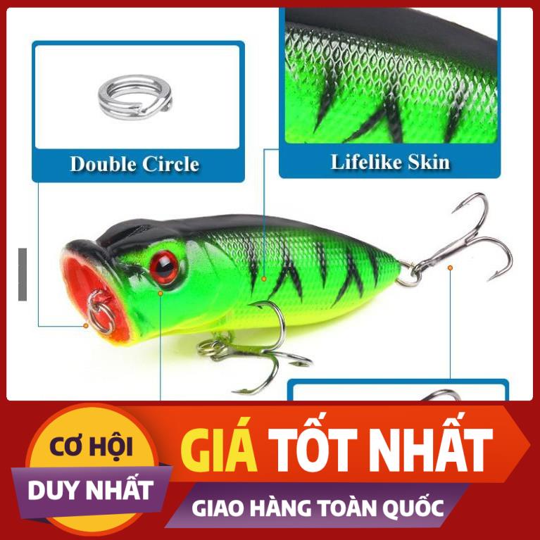 Mồi giả câu lure cá 3d 6.5cm/11g siêu nhạy lóc chẽm phi ... _003 Shop đồ câu phía bắc