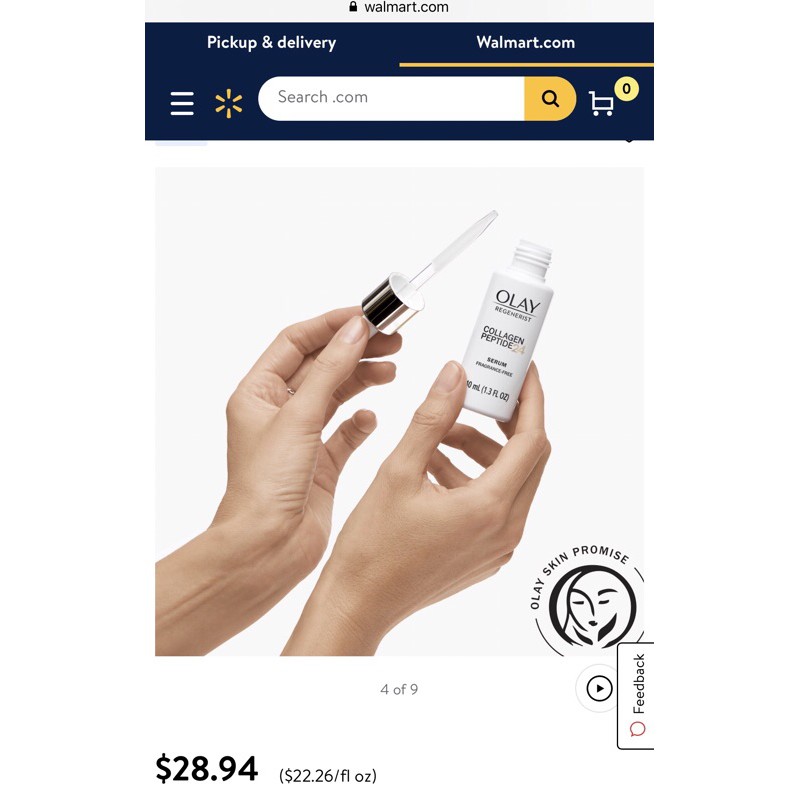 Tinh Chất Tái Tạo Da Olay Collagen Peptide 24 Serum 40ml