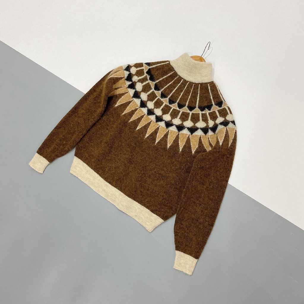 Áo len màu nâu tây nhà Vero Moda xịn xò