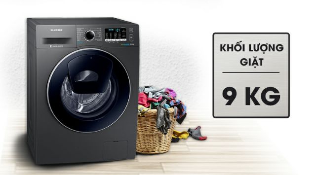 Máy giặt Samsung Addwash inverter 9 KG WW90K54E0UX. NEW