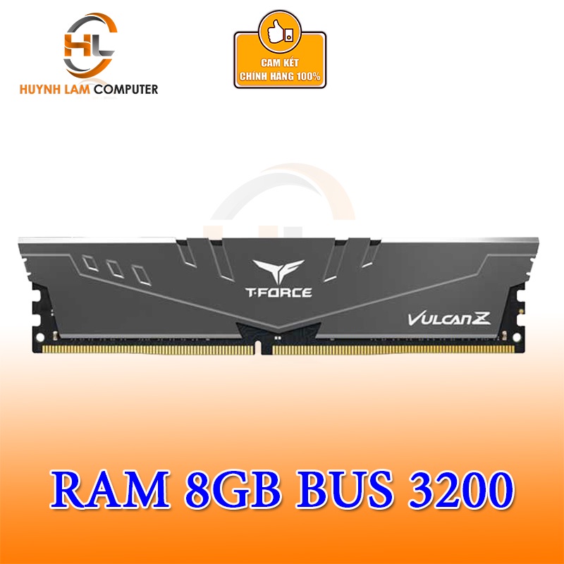 Ram 8GB Teamgroup T-Force Vulcan Z DDR4 3200MHZ Viễn Sơn Phân phối