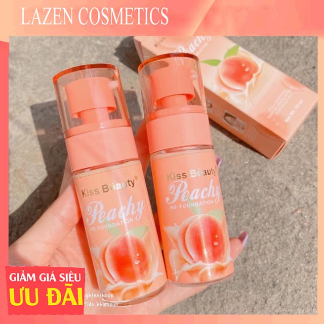 Kem Nền Che Khuyết Điểm Lâu Trôi KISS BEAUTY Peachy 50ml-LAZENCOSMETICS | BigBuy360 - bigbuy360.vn