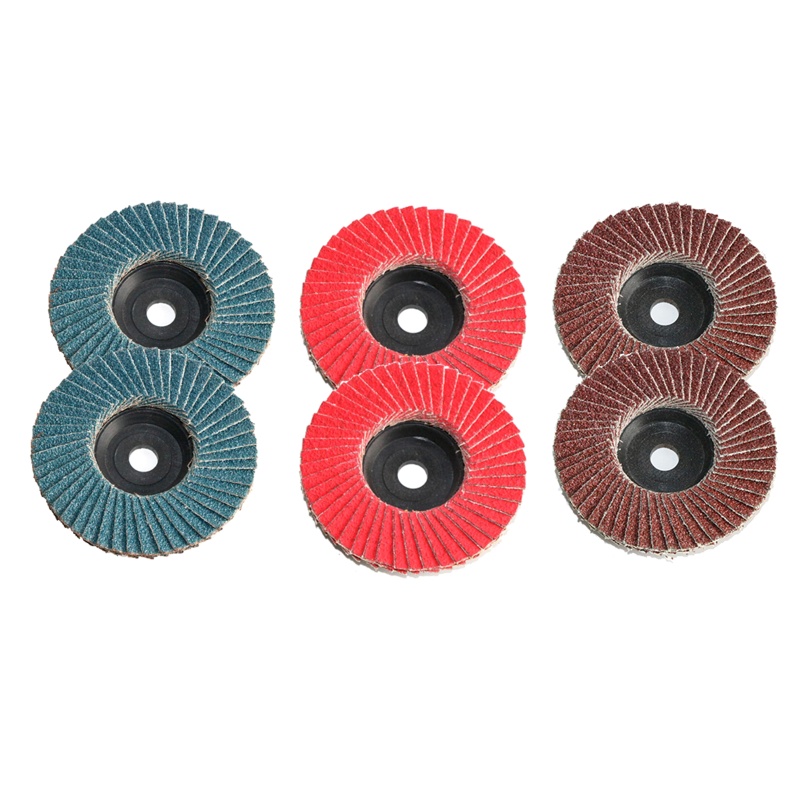 Set 3 / 6 Đĩa Mài Góc 3inch 80 Grits Chuyên Dụng