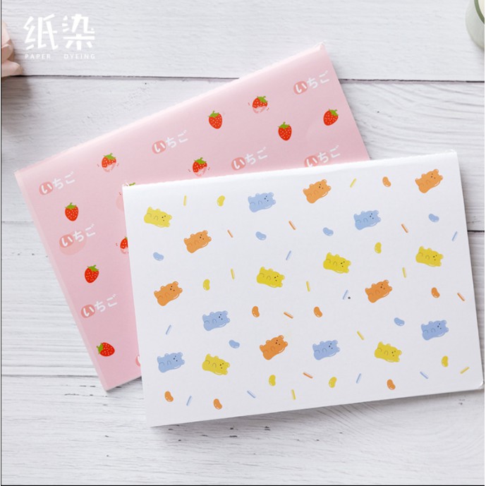 Sổ gáy may chiết lưu trữ washi sticker A4 A5 | BTS010