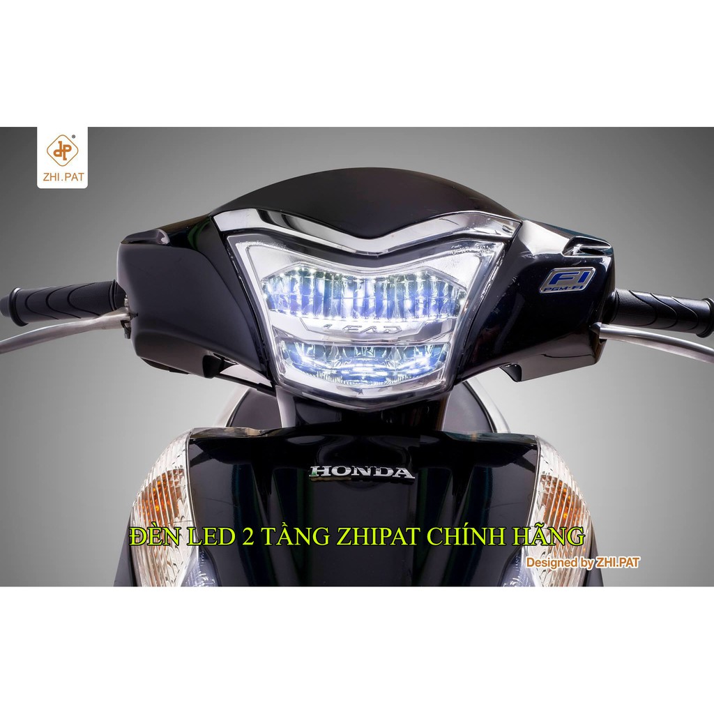 🏍 ĐÈN LED 2 TẦNG ZHIPAT LẮP CHO XE LEAD 2013-2016 🏍