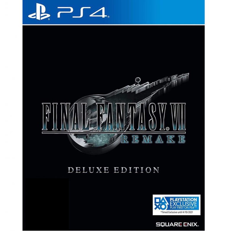 Đĩa Game PS4 - Final Fantasy VII Remake Deluxe Edition [ASIA]