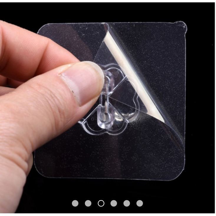 Móc Dán Tường Siêu Dính 6x6cm 88037 Chợ Tốt Store