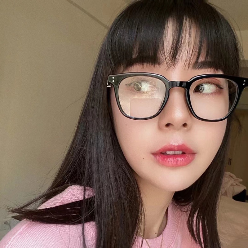 Kính cận VIENDO gọng vuông tròng kính đổi màu chống ánh sáng xanh phong cách thời trang Hàn Quốc cho nam và nữ