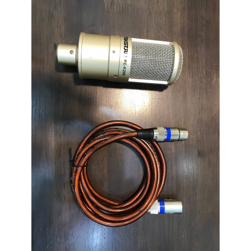 Combo hát livestream Mixer F4 Pro và Mic PCK200