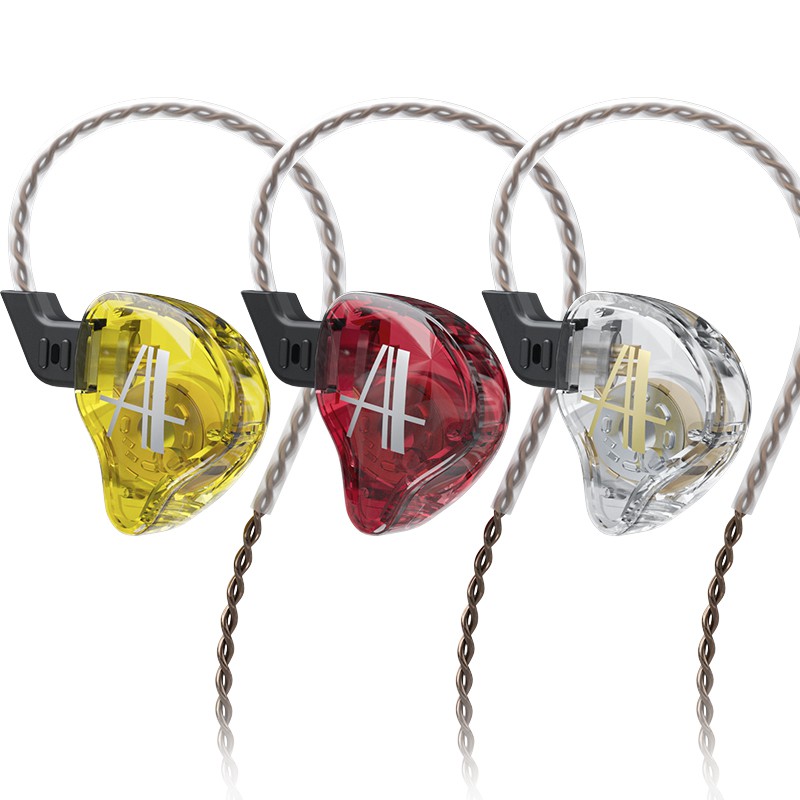 Tai nghe nhét tai CCA CA2 hifi bass mạnh loại bỏ tiếng ồn thích hợp cho KZ EDX ZSN PRO ZS10