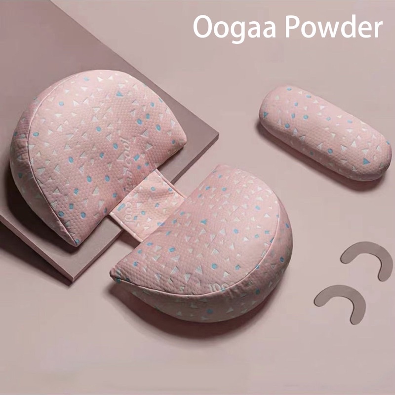 Gối bầu cánh tiên 2 lớp Oogaa kèm gối phụ
