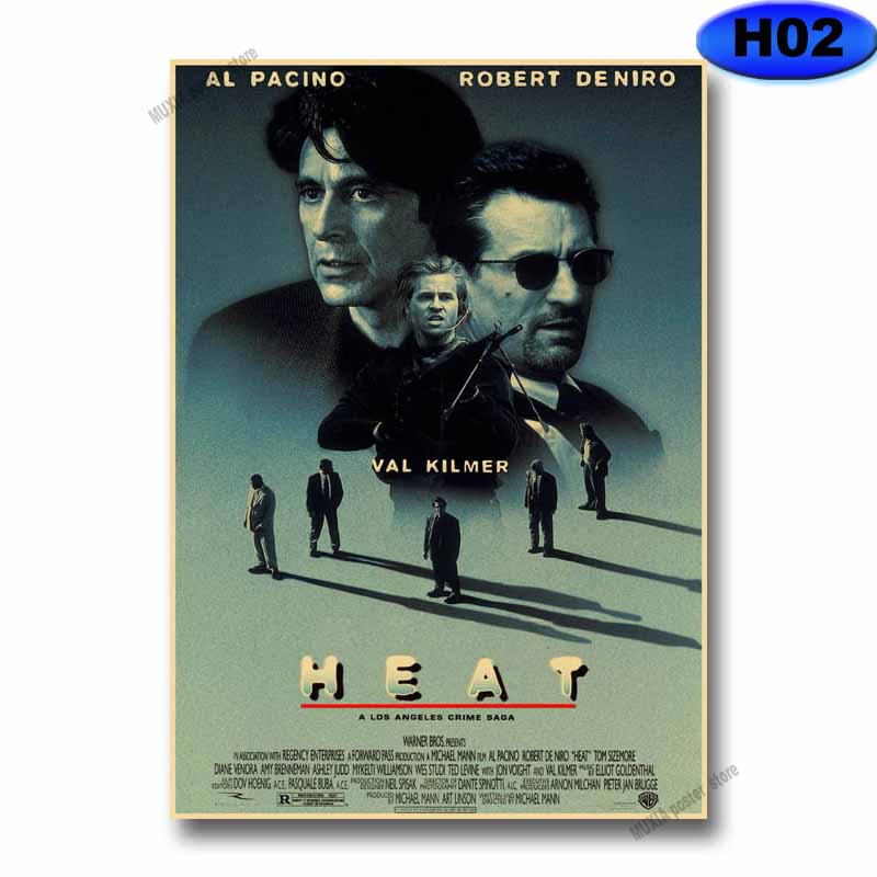 Poster Dán Tường Trang Trí In Hình Phim bad boys / kill bill / rambo 42x30cm