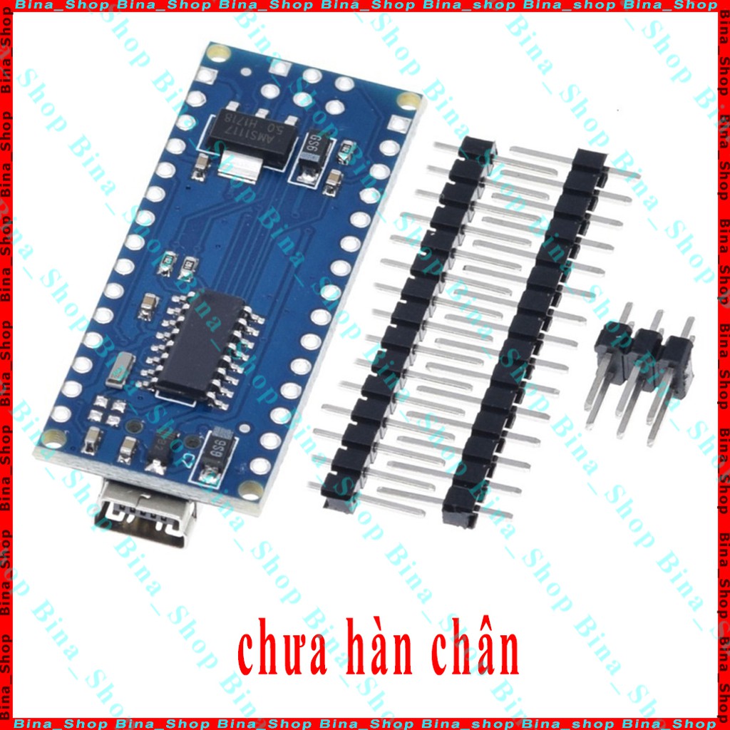 Arduino Nano V3.0 CH340 Atmega328P, cáp Mini USB (mua riêng) | BigBuy360 - bigbuy360.vn