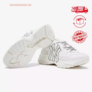 Giày thể thao mlb ny vàng nam nữ, giày sneaker dodgers đế độn tăng chiều cao