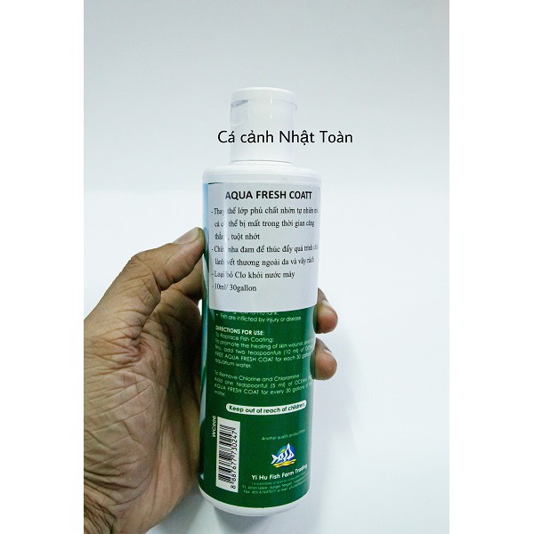 AQUA FRESH COAT GIẢM STRESS ISTA  CHO CÁ CẢNH 250ML
