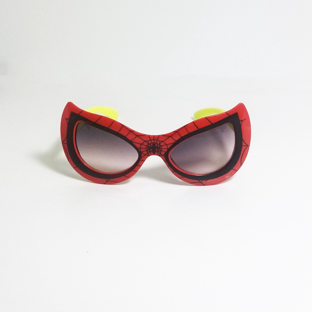 Kính mát trẻ em cao cấp Jun Secret gọng nhựa,kiểu kính hình nhện thời trang ngộ nghĩnh,tròng chống tia UV cho bé JS20A46