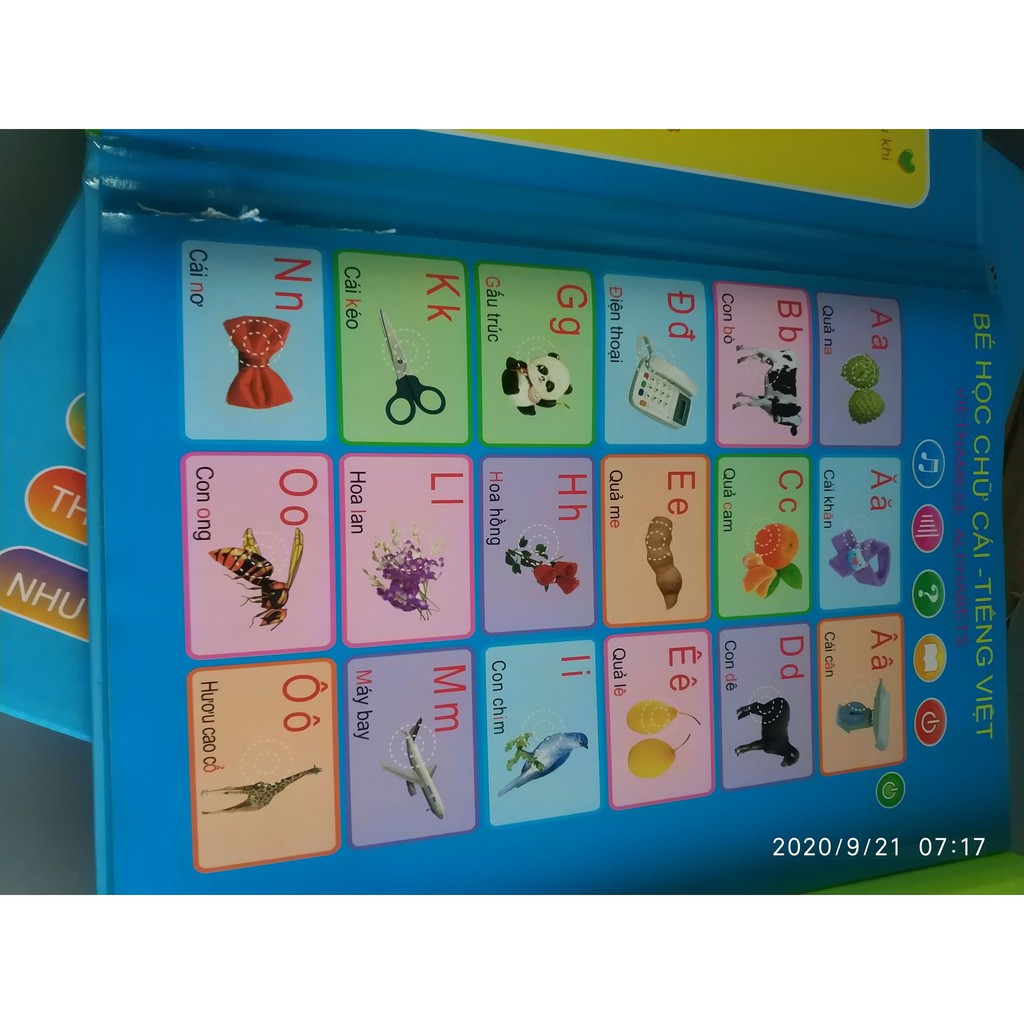 [Mã LIFETOYS1 giảm 30K đơn 99K] Sách điện tử song ngữ thông minh cho bé