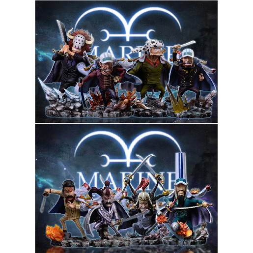 Mô hình One Piece Resin chính hãng - Tổng Hợp Đô Đốc Hải Quân - G5 Studio
