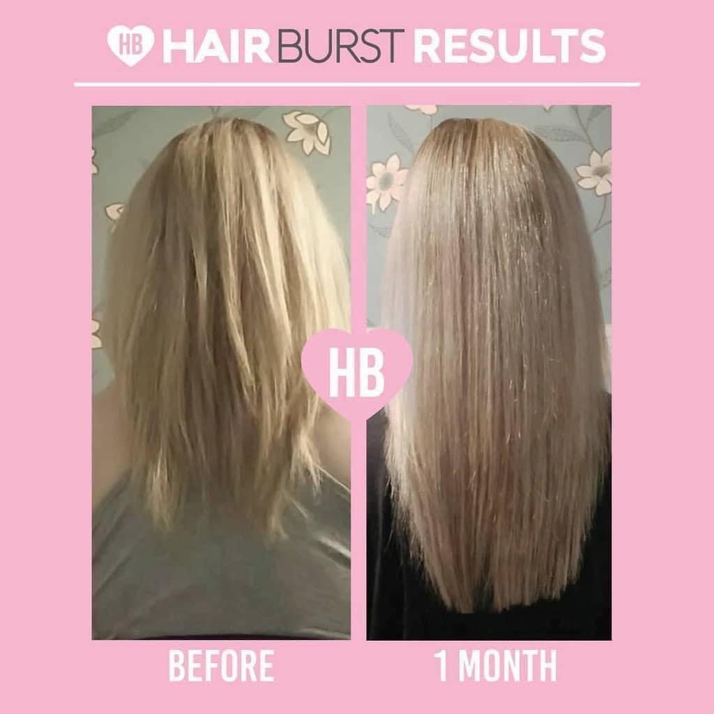 Set Mini Gội Xả HAIRBURST For Longer Stronger Hair Dưỡng Mọc Tóc - 60ml x 2
