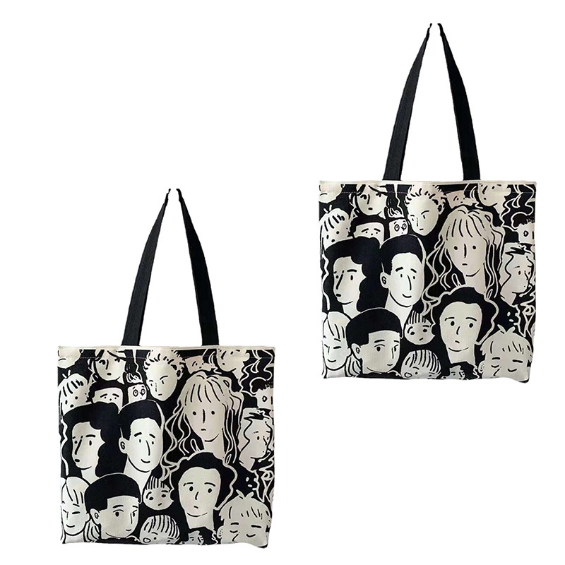 Túi Xách canvas Cỡ Lớn Thời Trang Hàn Quốc