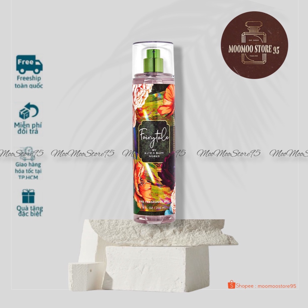 XỊT THƠM TOÀN THÂN FAIRYTALE BATH AND BODYWORKS