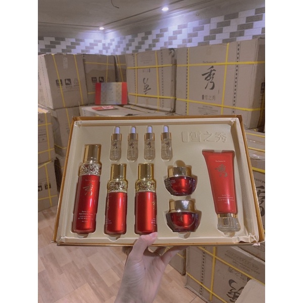 LANHUA ĐỎ VIP DƯỠNG CĂNG BÓNG -GIẢM NHĂN- LÃO HOÁ DA