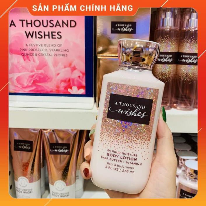 Sữa Dưỡng Thể Bath & Body Works Lotion - A THOUSAND WISHES (236ml)