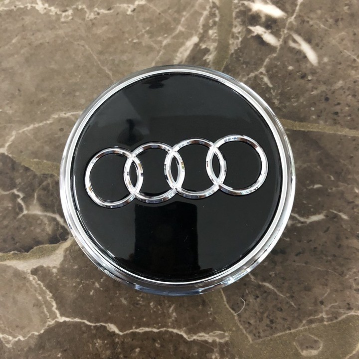 Logo biểu tượng Audi  chụp mâm, vành, bánh xe ô tô/đường kính 77cm/ Mã sản phẩm AUD77