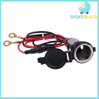 Ổ cắm bật lửa bằng kim loại 12v 120w cho xe hơi / xe máy