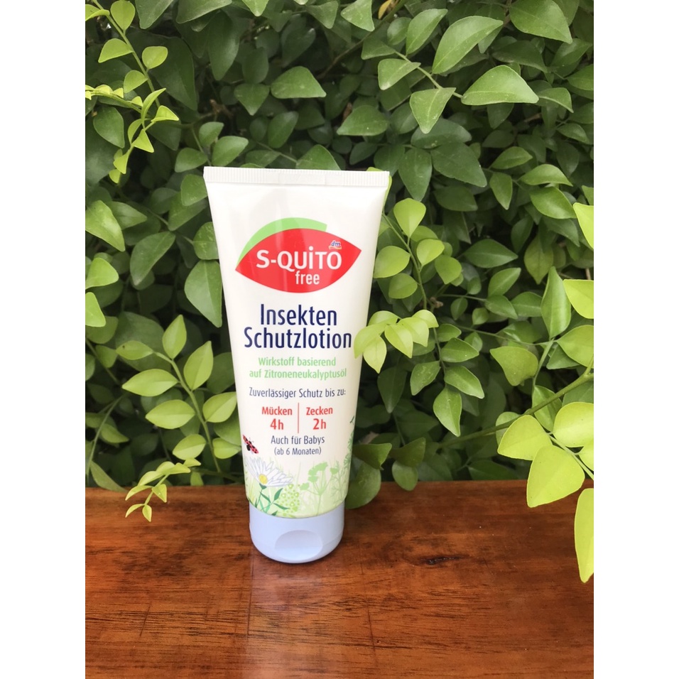 Kem chống muỗi và côn trùng Squito Dm Đức 100ml (mẫu mới)
