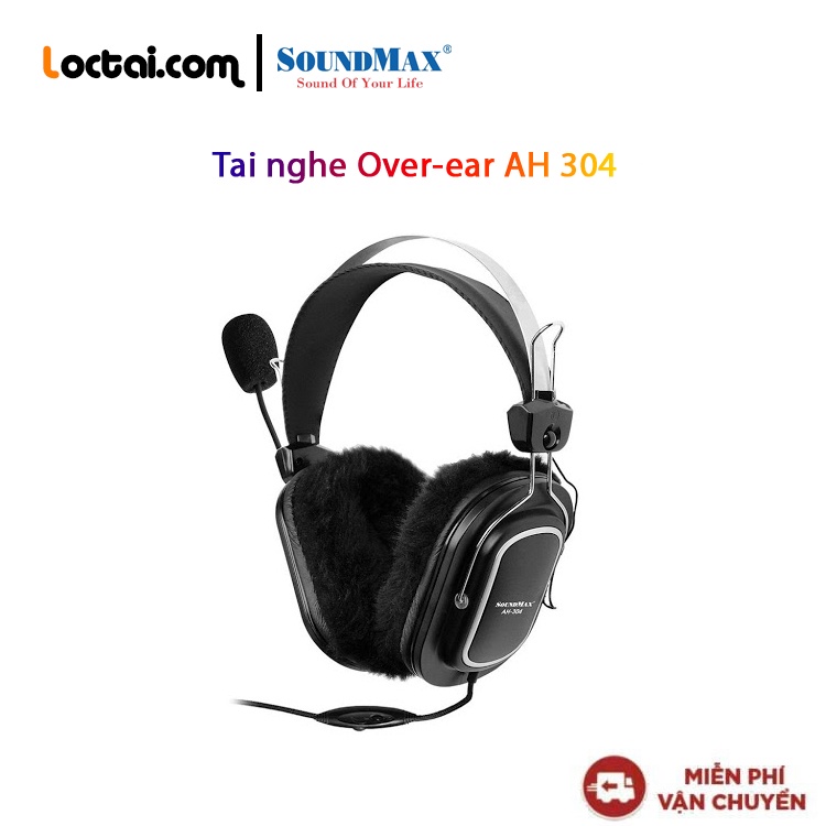 Tai Nghe Chụp Tai SoundMax AH-304 - Hàng Chính Hãng New 100%