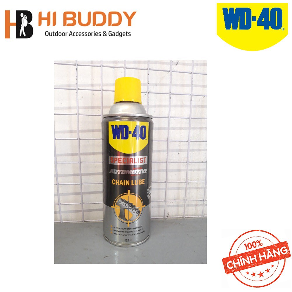 Chai xịt Dầu sên và xích WD-40 Chain Lube 360ml