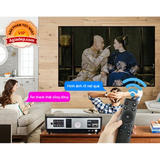 Máy chiếu Projector OSON A6 cao cấp (Độ nét rất cao) - Có hệ điều hành Android + Giá treo