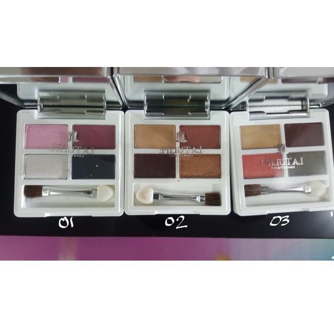 (hàng Mới Về) Bảng Phấn Mắt La Tulipe 4 Màu Trang Điểm Chuyên Nghiệp | BigBuy360 - bigbuy360.vn