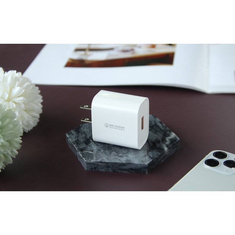 Bộ sạc nhanh 18W , U57chính hãng Remax cho Iphone, samsung, Quick Charge 3.0