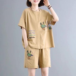 Bộ đồ Cotton Form rộng kute
