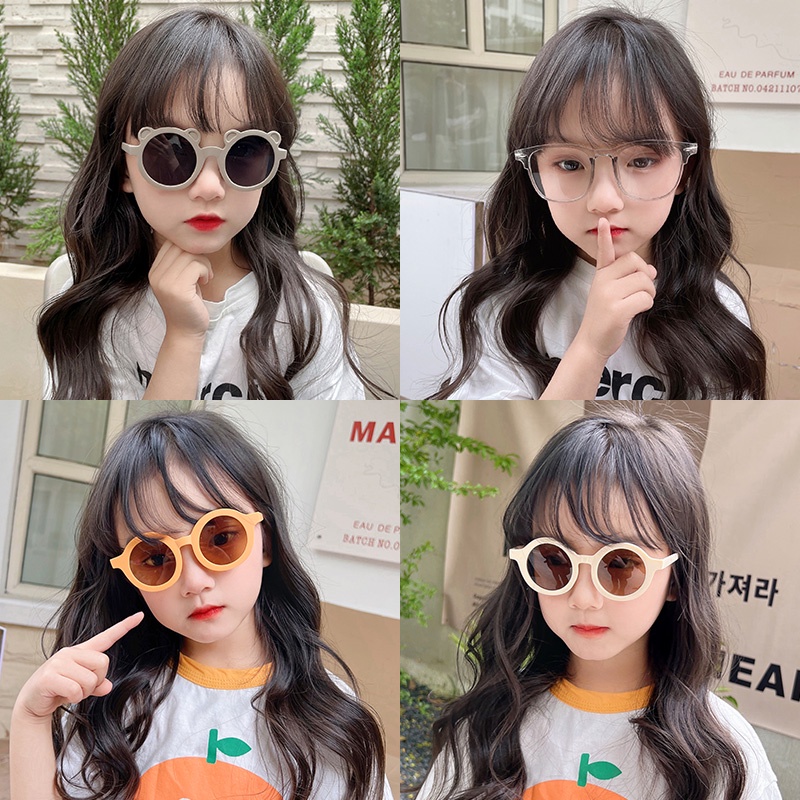 Kính Mát Gọng Hình Gấu Dễ Thương Cho Bé Gái