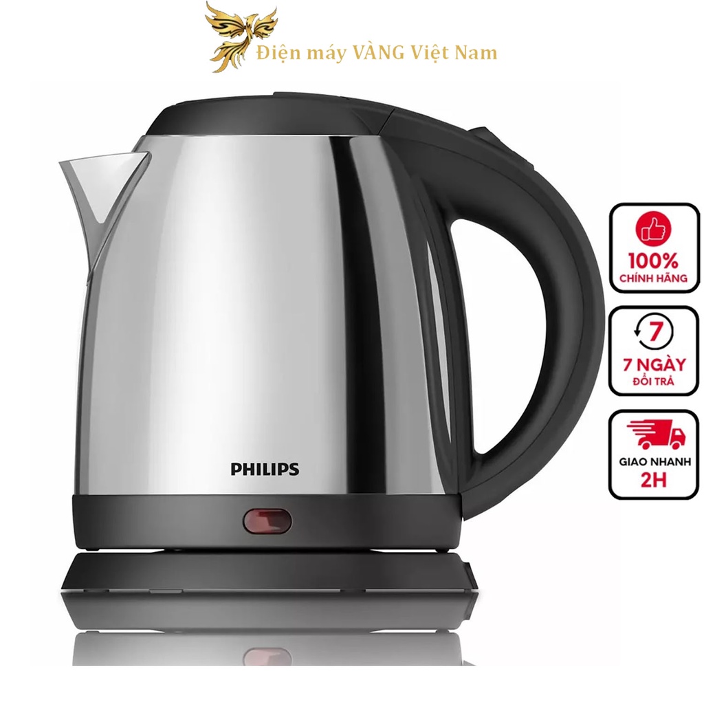 Ấm siêu tốc inox Philips HD9303 1.2 lít