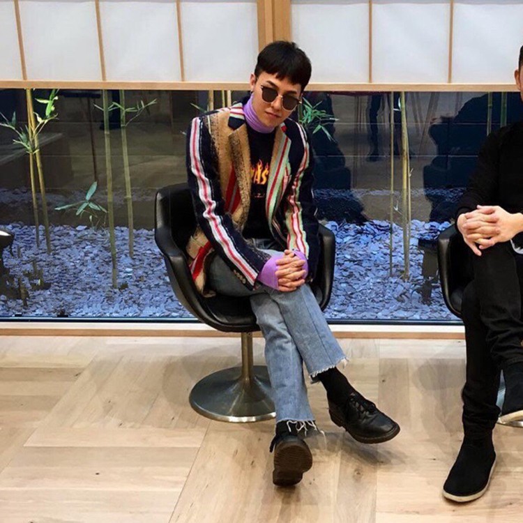 Áo thrasher ngọn lửa bigbang Gdragon - Sẵn hàng