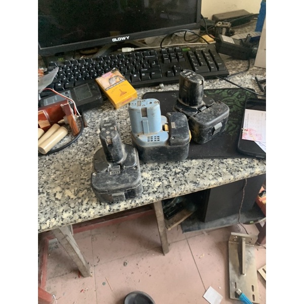 Vỏ pin hitachi đóng 6cell
