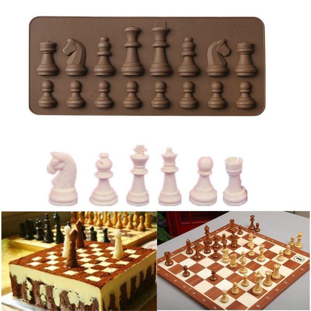 Khuôn Làm Bánh Bằng Silicone Hình Cờ Vua LAKAMIER